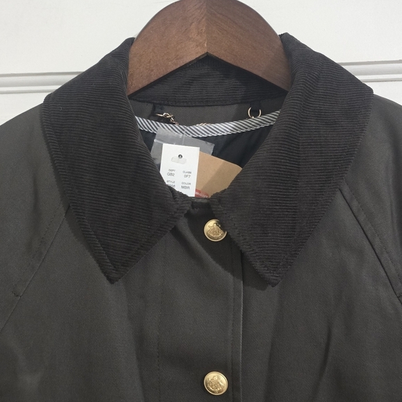NWT J.Crew Long Barn Jacket in Waxed Cotton Twill Size SP - Picture 8 of 11